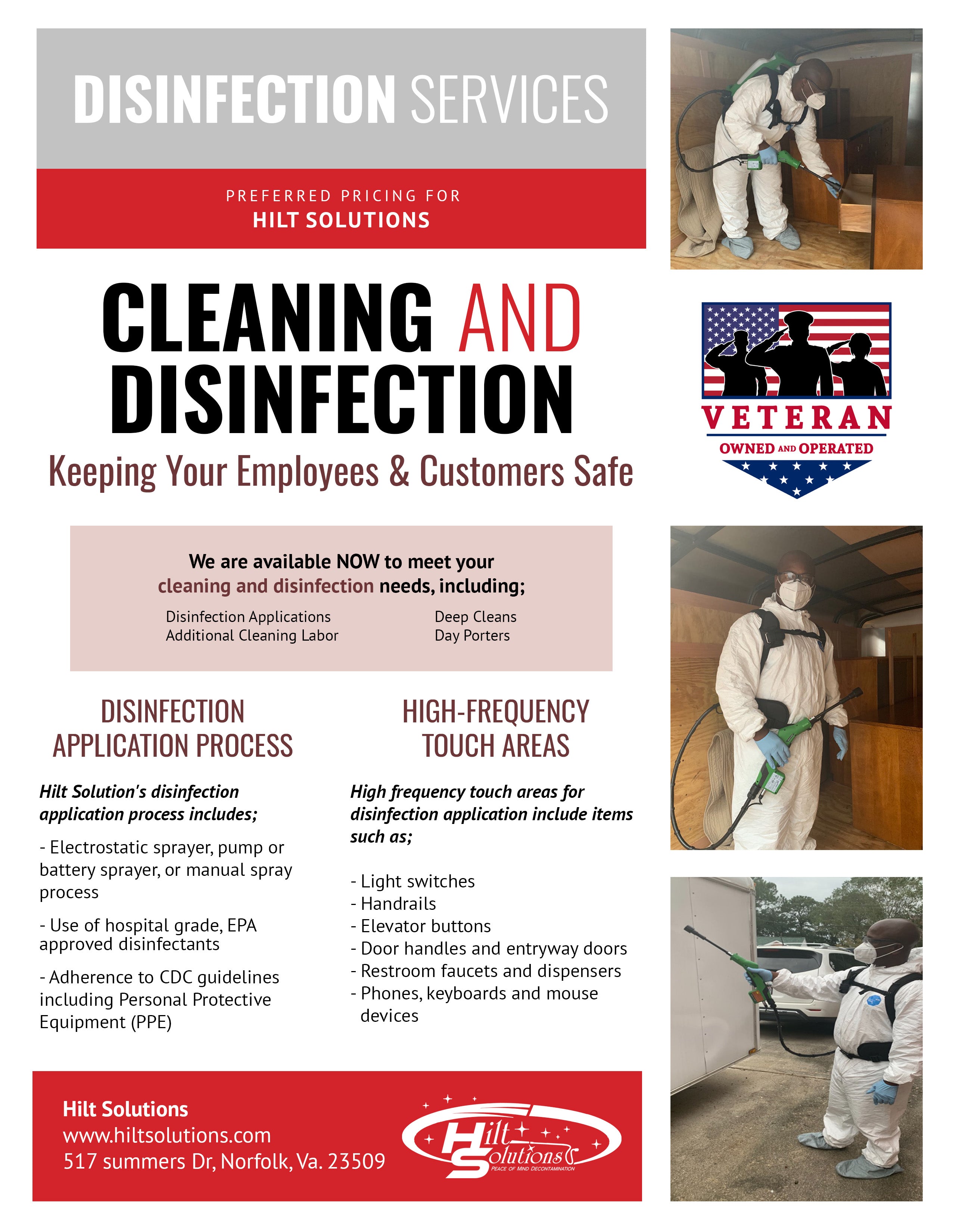 Janitorial Services (Commercial & Residential) under 5000sq ft.